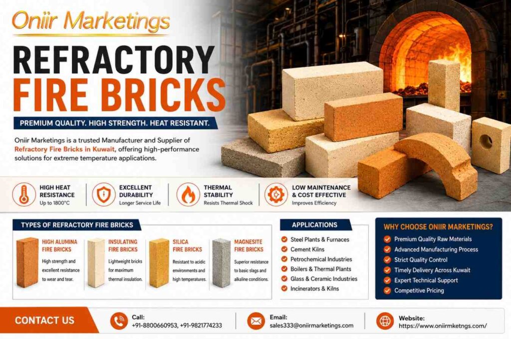 Refractory Fire Bricks in Kuwait